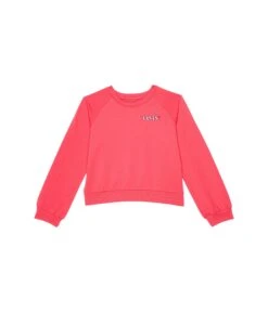 Levi's® Kids High-Rise Crew Neck Sweatshirt (Big Kids)