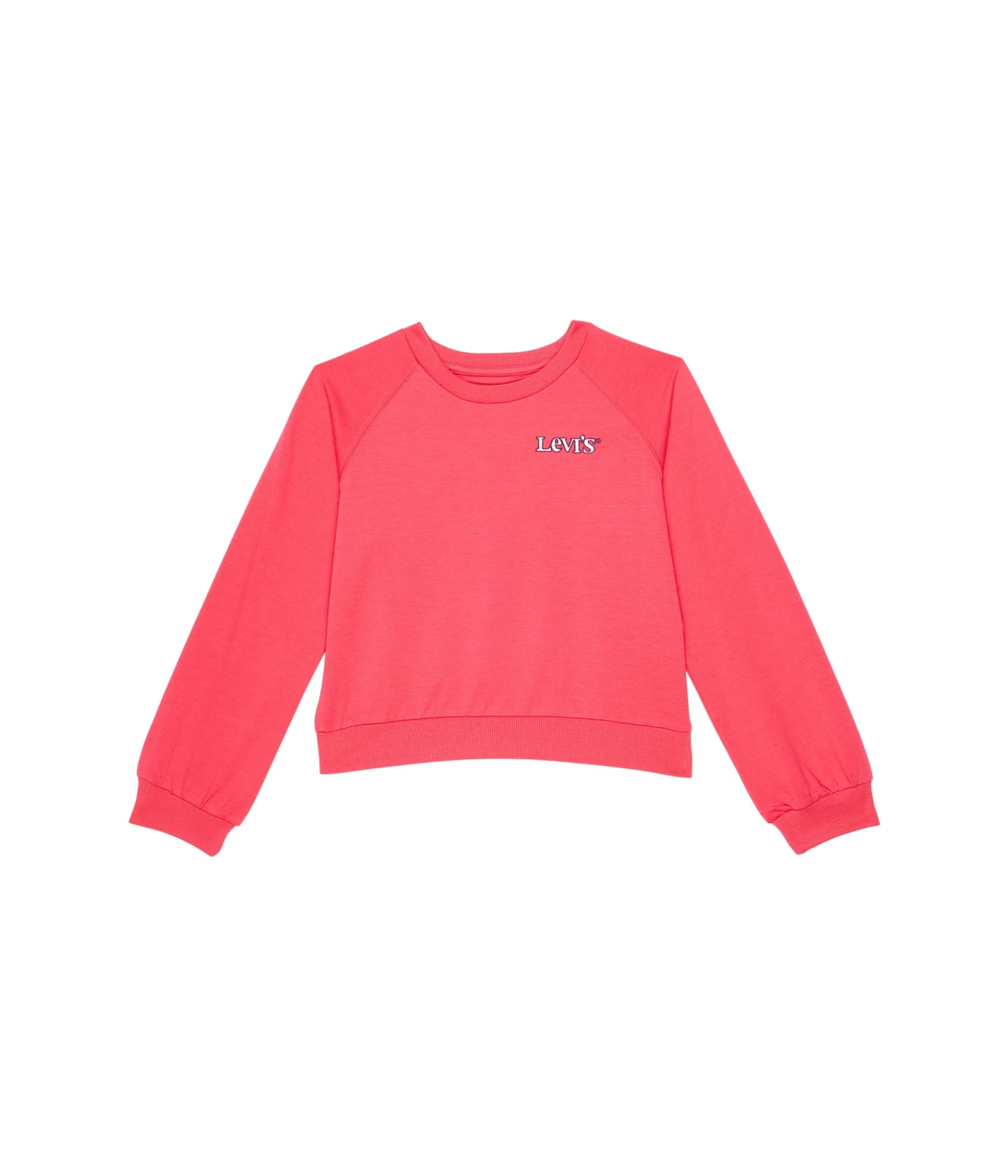 Levi's® Kids High-Rise Crew Neck Sweatshirt (Big Kids) 3 Levi's® Kids High-Rise Crew Neck Sweatshirt (Big Kids)