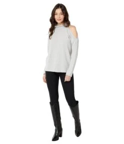 Vince Camuto Cold-Shoulder Heat Set Cozy Top -Madewell Shop 614juxdoDIL