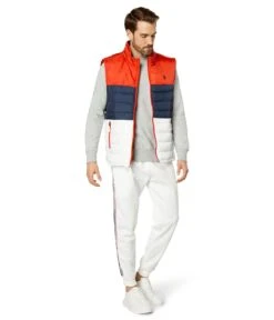 U.S. POLO ASSN. USPA Tricolored Quilted Vest -Madewell Shop 618sZE3EOPL