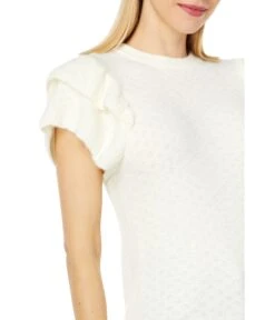 Lilla P Ruffle Shell Sweater -Madewell Shop 61P0Oda6SL