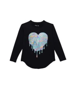 Chaser Kids Drippy Heart Recycled Vintage Jersey Pullover (Toddler/Little Kids)