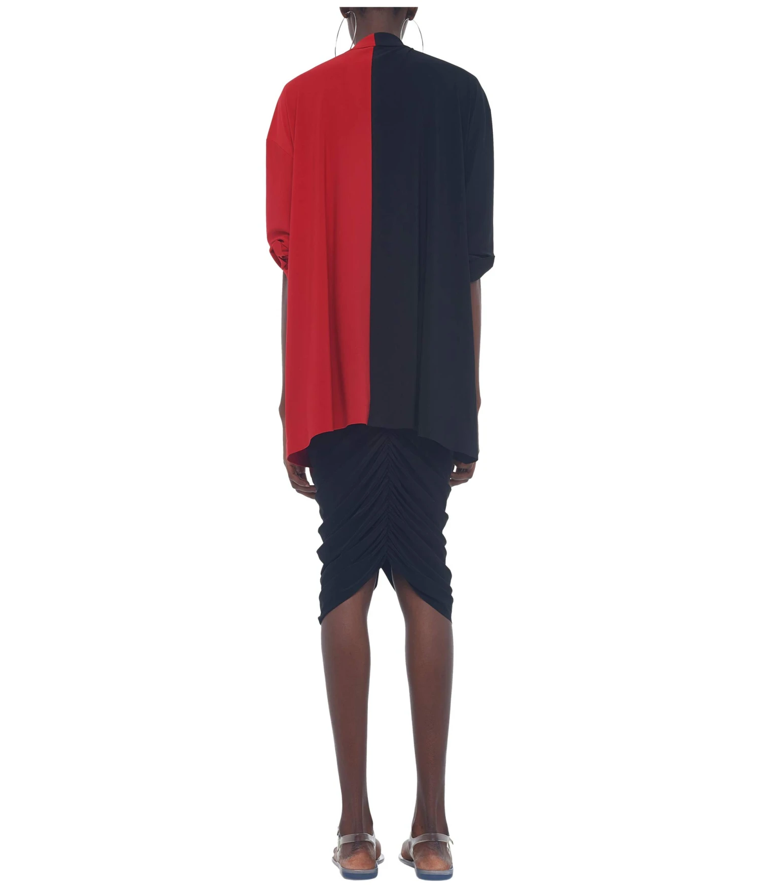 Norma Kamali Shirred Skirt To The Knee 5 Norma Kamali Shirred Skirt To The Knee - Image 3