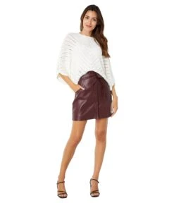 Bishop + Young Vegan Leather Button Front Skirt -Madewell Shop 61o5eEDkedS
