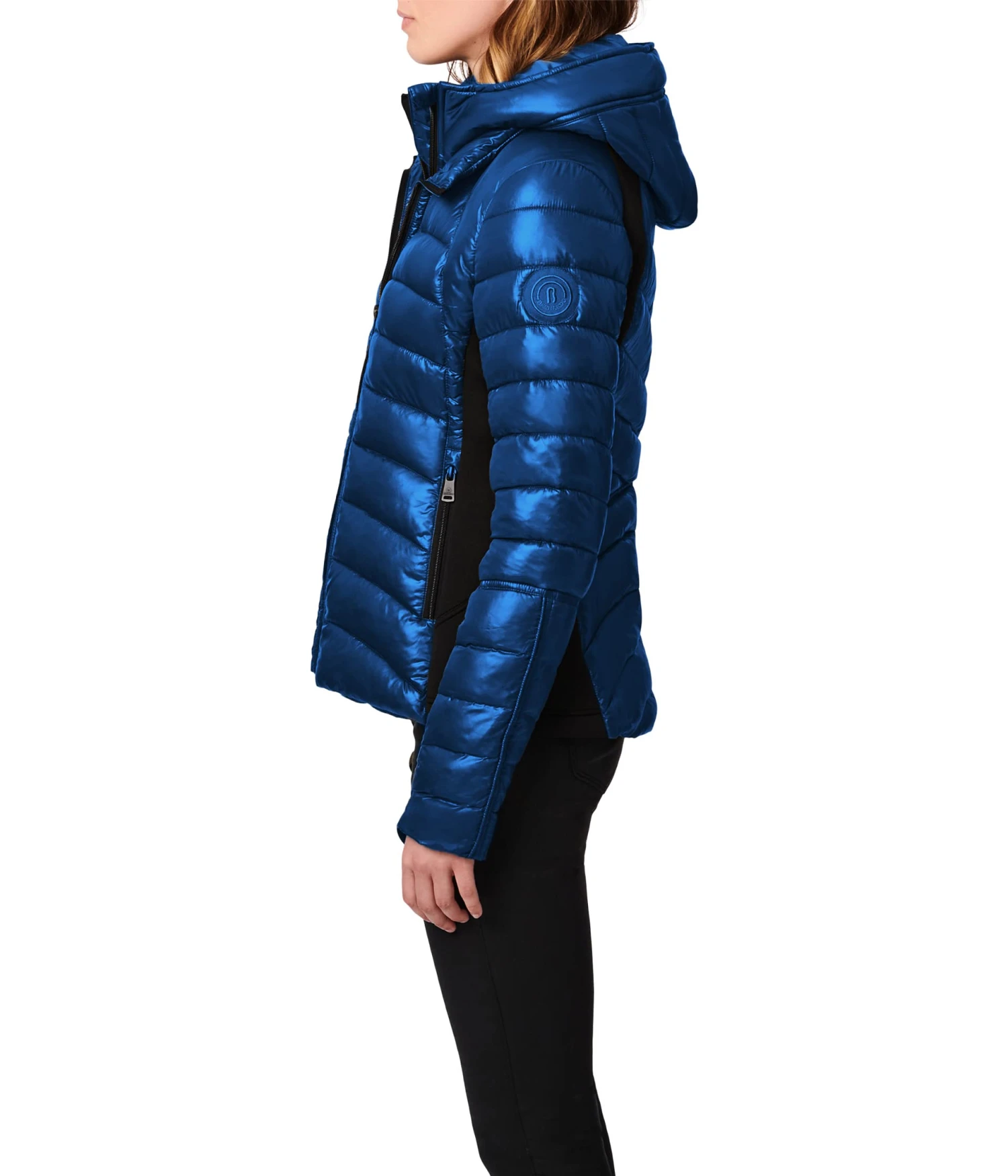 Bernardo Fashions EcoPlume Neoprene Combo Bib Jacket In Cire 4 Bernardo Fashions EcoPlume Neoprene Combo Bib Jacket In Cire - Image 2