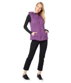 Avec Les Filles Quilted Knit Membrane Hooded Vest -Madewell Shop 61vUxo1X0L