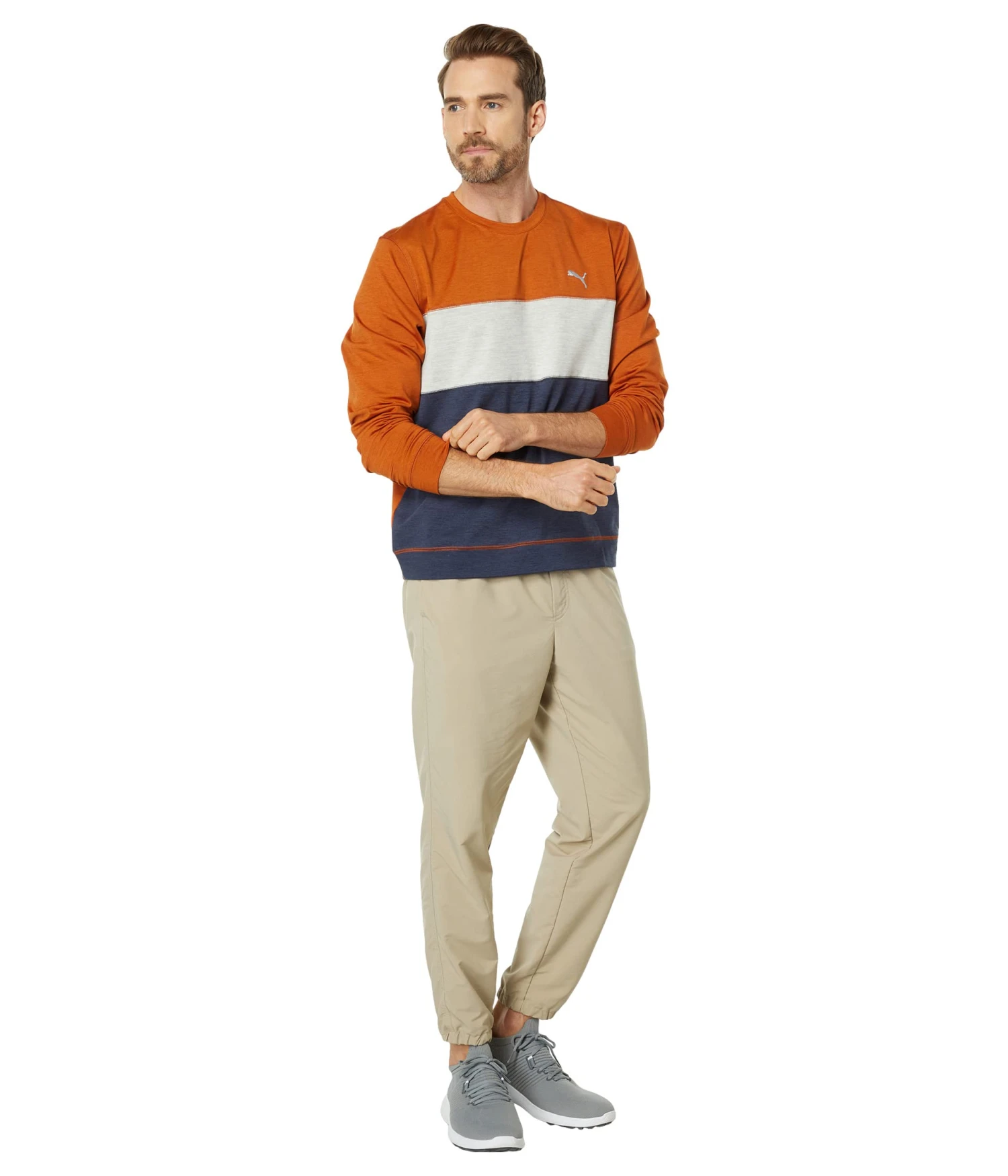 PUMA Golf Cloudspun Color-Block Crew Neck 6 PUMA Golf Cloudspun Color-Block Crew Neck - Image 4