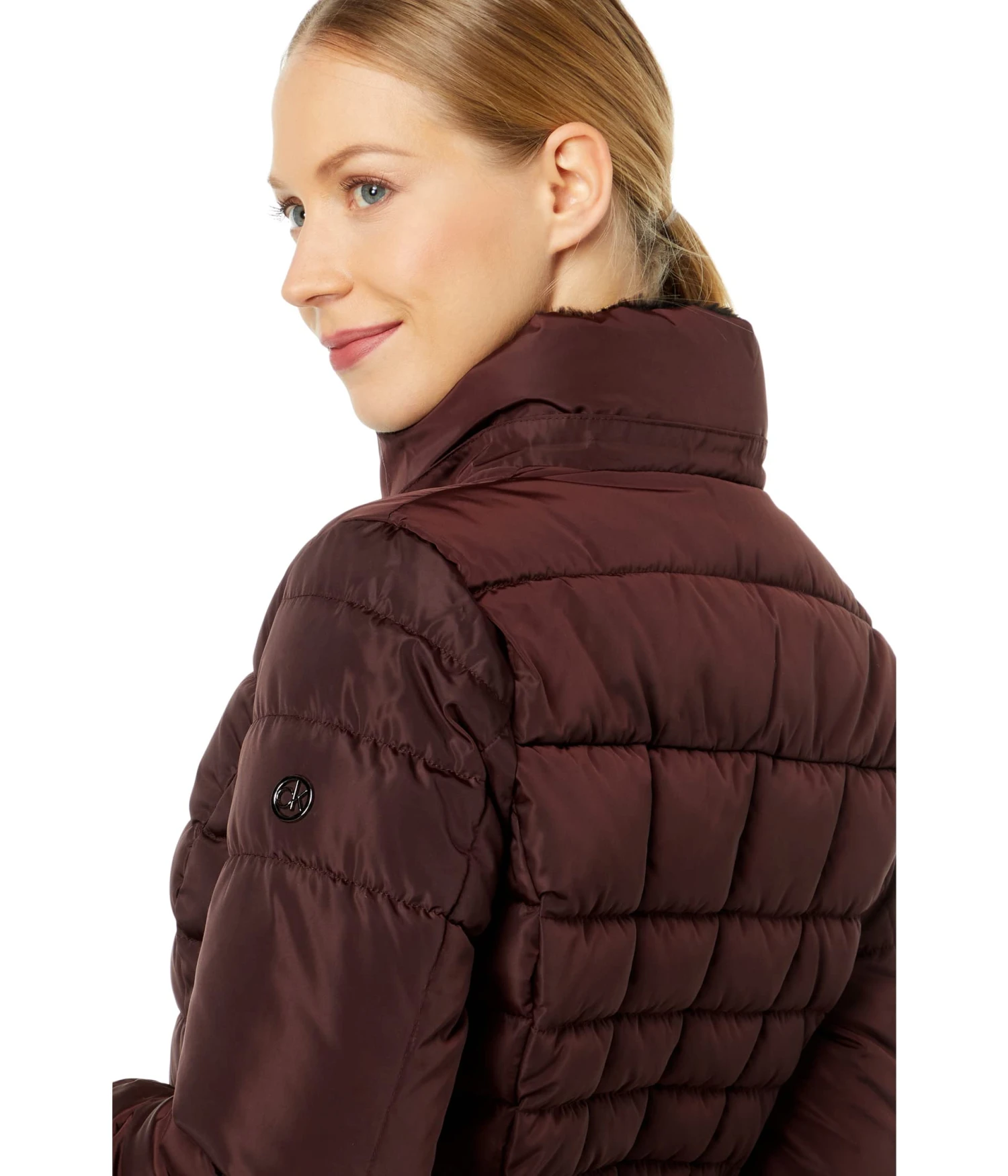 Calvin Klein Short Faux Fur Trimmed Puffer 5 Calvin Klein Short Faux Fur Trimmed Puffer - Image 3