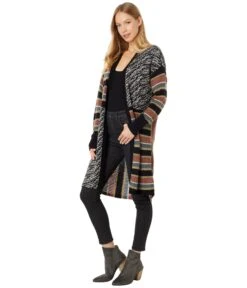 Saltwater Luxe Aviana Long Sleeve Open Front Sweater Cardigan
