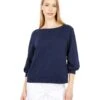 Vince Camuto Puff Sleeve Solid Terry Snap Shoulder Top -Madewell Shop 713xg9fkSxL