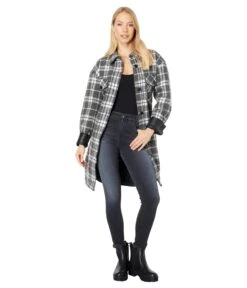 NVLT Wool Shacket With Quilted Lining -Madewell Shop 717MwToF0L