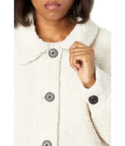 Dylan By True Grit Summit Reversible Texture Sherpa Jacket -Madewell Shop 71A9q7usirL