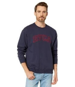 RVCA Hastings Embroidered Crew