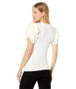 Lilla P Ruffle Shell Sweater -Madewell Shop 71EidKBGvhL