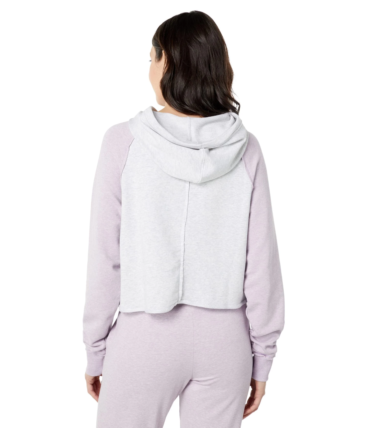 Tasc Performance Varsity French Terry Crop Hoodie 4 Tasc Performance Varsity French Terry Crop Hoodie - Image 2