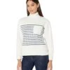 Madewell Lincoln Mock Neck Sweatshirt In Stripe -Madewell Shop 71I6kfSXwQL