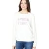 Wildfox Apres Chic Sweatshirt In Brushed Hacci Jersey