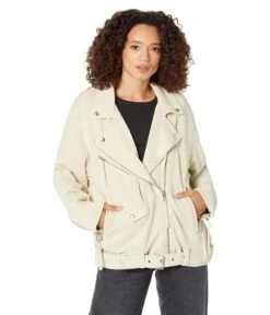 Free People Rebel Rebel Knit Moto