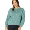 Draper James Plus Size Crew Neck Sweatshirt In Embroidered Viola -Madewell Shop 71MQ6IFDyGL