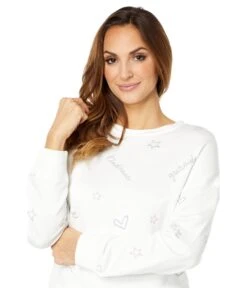 Splendid Virtue Embroidered Sweatshirt -Madewell Shop 71NOUWUIZrL