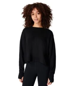 Sweaty Betty After Class Crop Sweatshirt