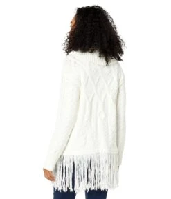 Vince Camuto T-Neck Cable Fringe Hem -Madewell Shop 71VDXzXrbwL