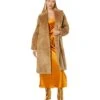 Vince Faux Sherling Coat