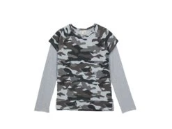 Appaman Kids Freestyle Twofer Sweatshirt W/ Front Pockets (Toddler/Little Kids/Big Kids)