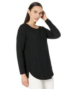 Calvin Klein Rib Tunic With Round Hem