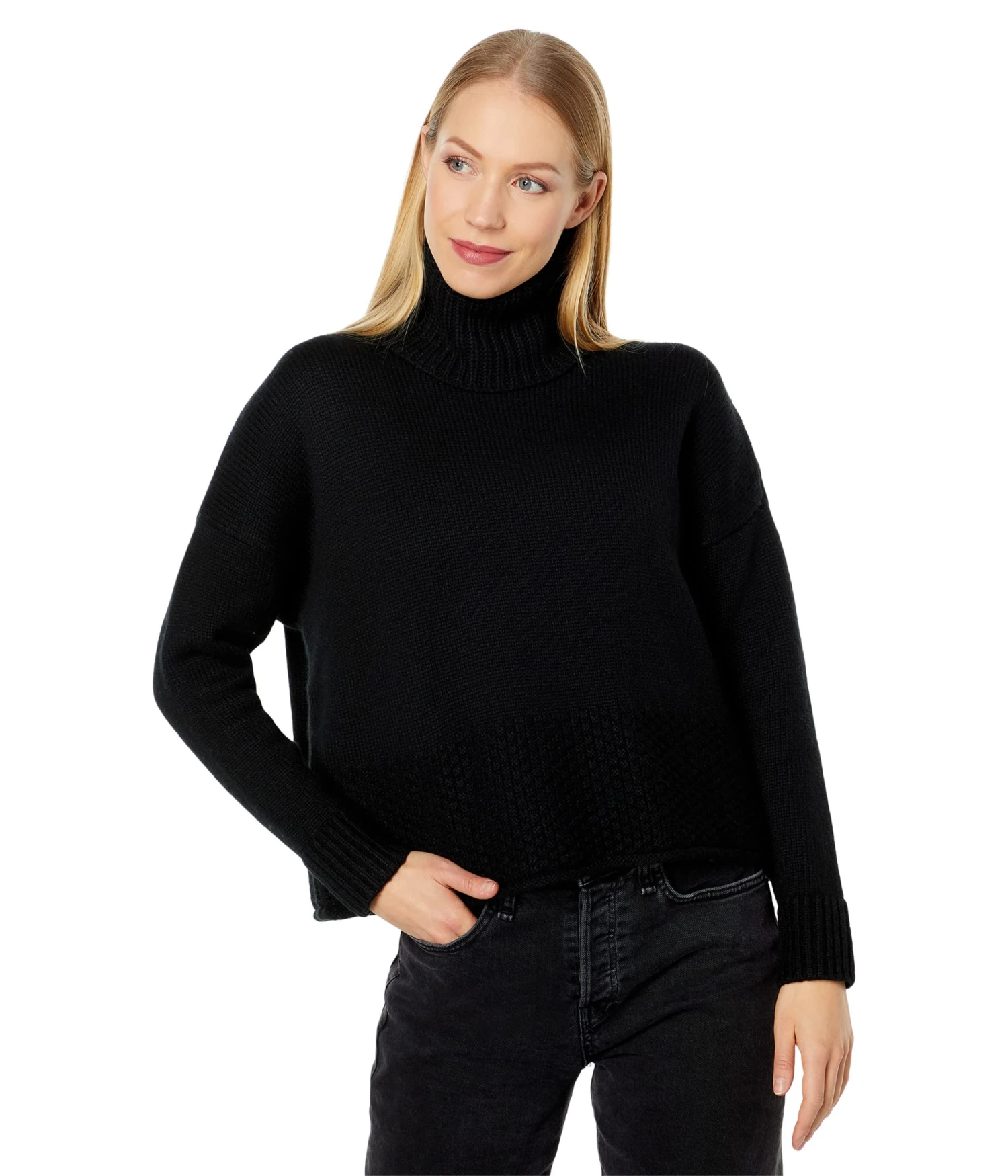 Madewell Corsica Stitch Mix Turtleneck 3 Madewell Corsica Stitch Mix Turtleneck