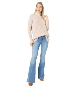 H Halston Long Sleeve High Neck Pullover Sweater -Madewell Shop 71hSaCCe1dL