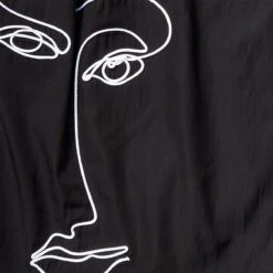 Moschino Abstract Faces Wrap Skirt -Madewell Shop 71p3KBETWL