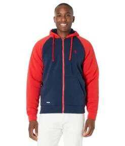 U.S. POLO ASSN. Color-Block Raglan Hoodie