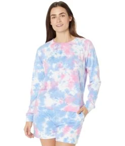 Sanctuary Happy Days Ombre Raglan Sweatshirt