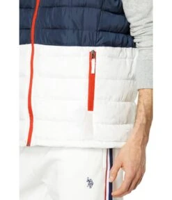 U.S. POLO ASSN. USPA Tricolored Quilted Vest -Madewell Shop 71zA52c61QL
