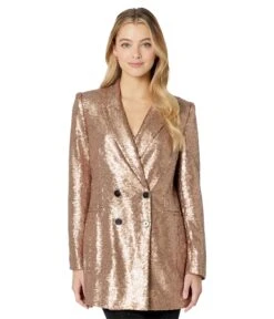 BCBGMAXAZRIA Sequin Blazer