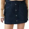 Free People Ray Cord Miniskirt