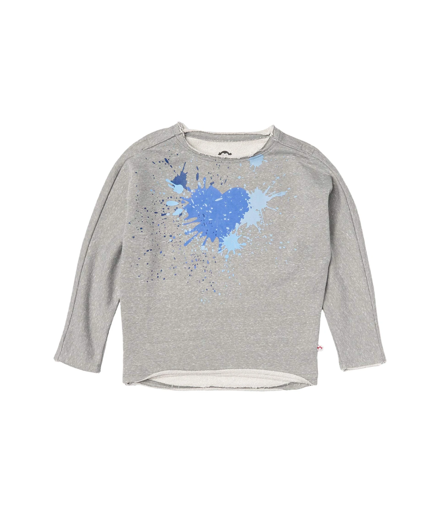 Appaman Adaptive Kids Paint Splash Heart Graphic Slouchy Sweatshirt (Little Kids/Big Kids) 3 Appaman Adaptive Kids Paint Splash Heart Graphic Slouchy Sweatshirt (Little Kids/Big Kids)