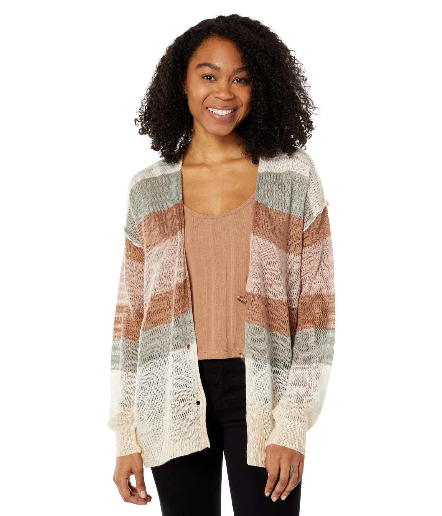 Saltwater Luxe Delby Long Sleeve Color-Block Sweater 3 Saltwater Luxe Delby Long Sleeve Color-Block Sweater