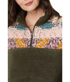 Lucky Brand 1/2 Zip Quilted Sherpa Pullover -Madewell Shop 818PhnmwwOL