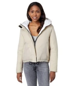 Sam Edelman Hooded Short Puffer With Drawcord Detail -Madewell Shop 81GyLfZdnkL
