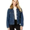 Levi's® Womens Ex Boyfriend Faux Fur Collar Trucker -Madewell Shop 81LX05KUsML