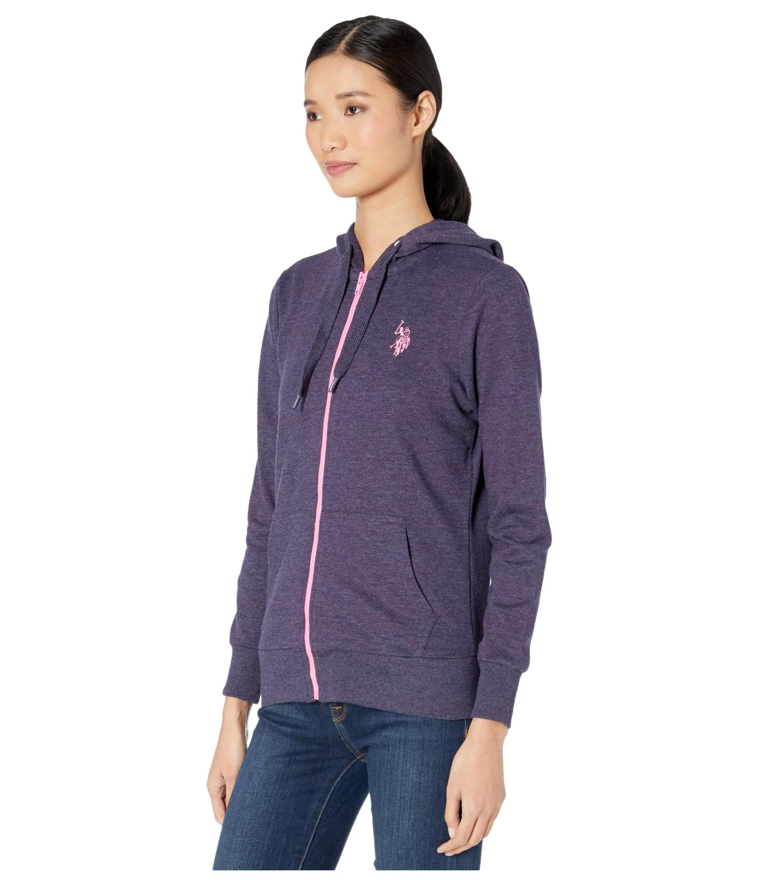 U.S. POLO ASSN. Hoodie Neon Trim 4 U.S. POLO ASSN. Hoodie Neon Trim - Image 2