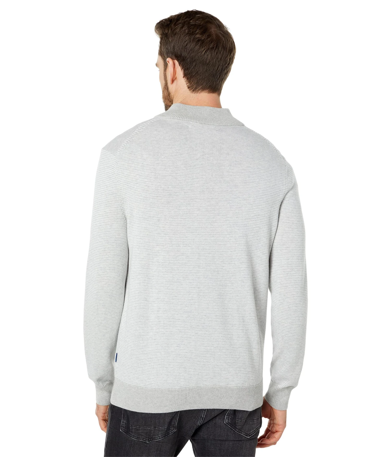 Vineyard Vines Boathouse Stripe 1/4 Zip 4 Vineyard Vines Boathouse Stripe 1/4 Zip - Image 2