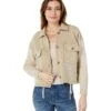 Saltwater Luxe Range Mixed Media Long Sleeve Jacket -Madewell Shop 81adziTKEIL
