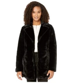 Tribal Long Sleeve Notch Collar Coat