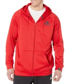 Adidas Big & Tall Game & Go Full Zip Hoodie