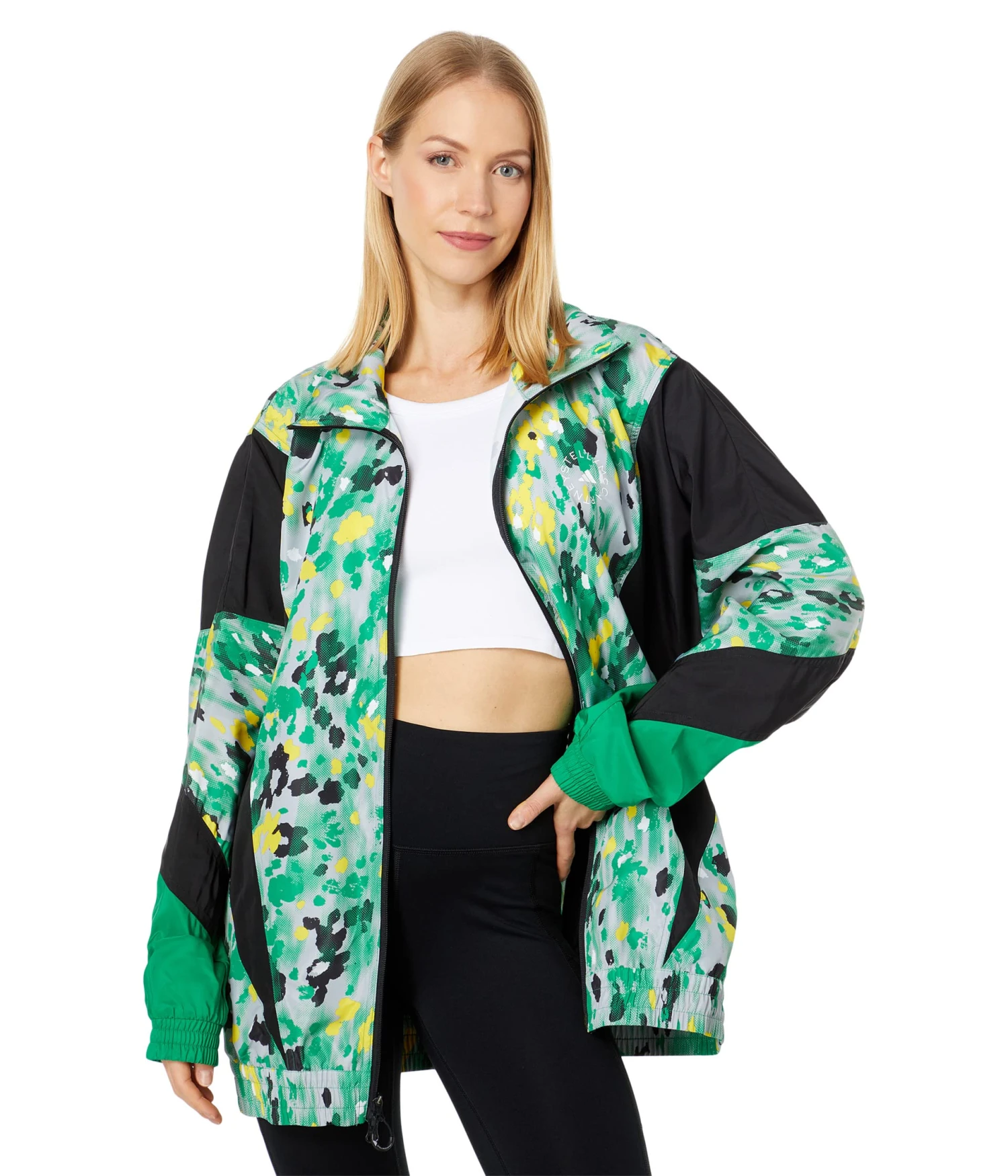 Adidas By Stella McCartney Woven Tracktop HG1934 3 Adidas By Stella McCartney Woven Tracktop HG1934