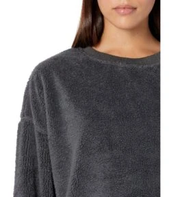 Dylan By True Grit Sherpa Drop Shoulder Crew Neck Sweatshirts -Madewell Shop 81eDh4OHPL