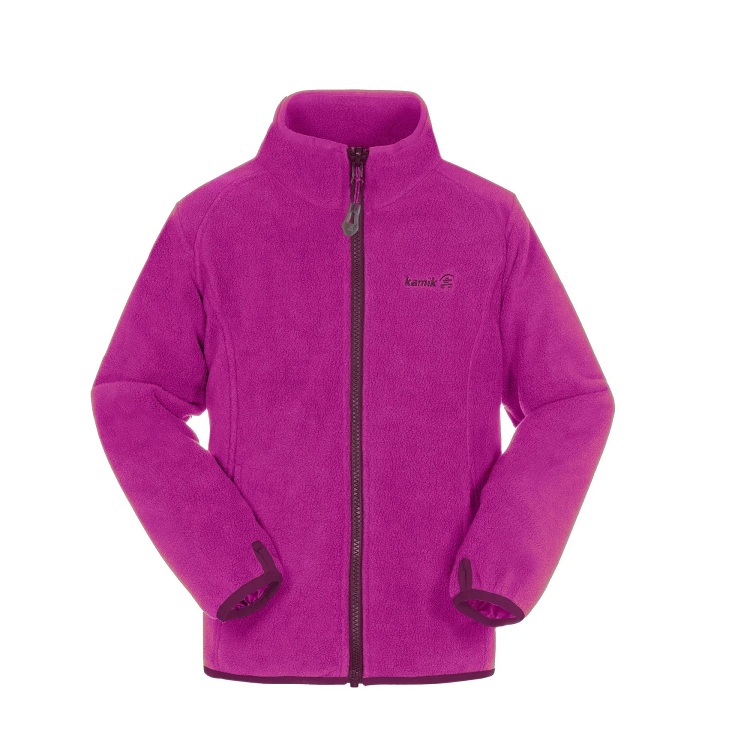 Kamik Kids Linnea Fleece Jacket (Toddler/Little Kids/Big Kids) 3 Kamik Kids Linnea Fleece Jacket (Toddler/Little Kids/Big Kids)
